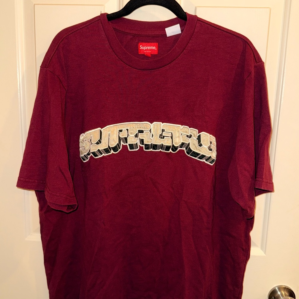 449 Supreme Red Short Sleeve Tee